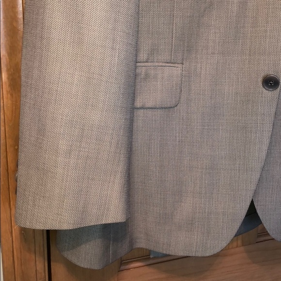 Jack Victor Collection Mens Tan Suit 40S - Picture 2 of 12